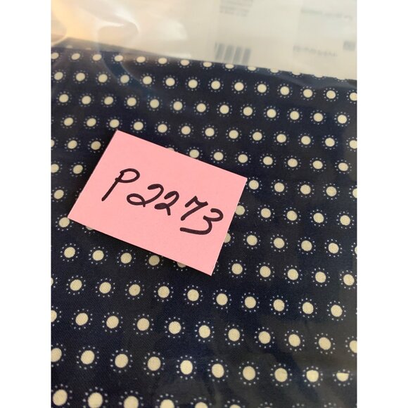 VIP Cranston Blue Polka Dot Cotton Fabric 1/2 Yard 44" wide Crafts & Sewing Proj - Picture 5 of 5